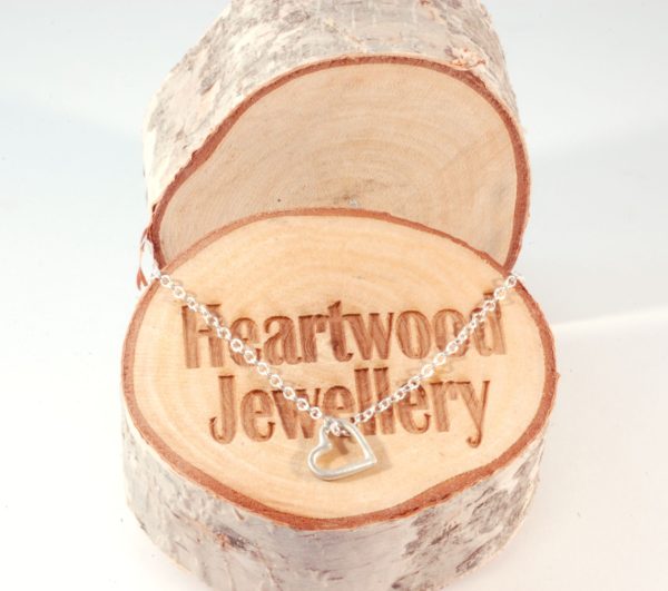 Silver heart pendant - Image 3
