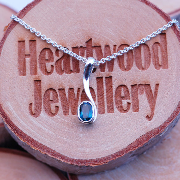Sweeping Topaz Pendant - Image 2