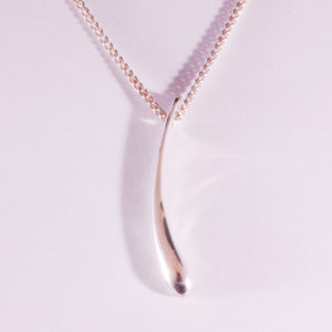 Silver Single Drop Pendant
