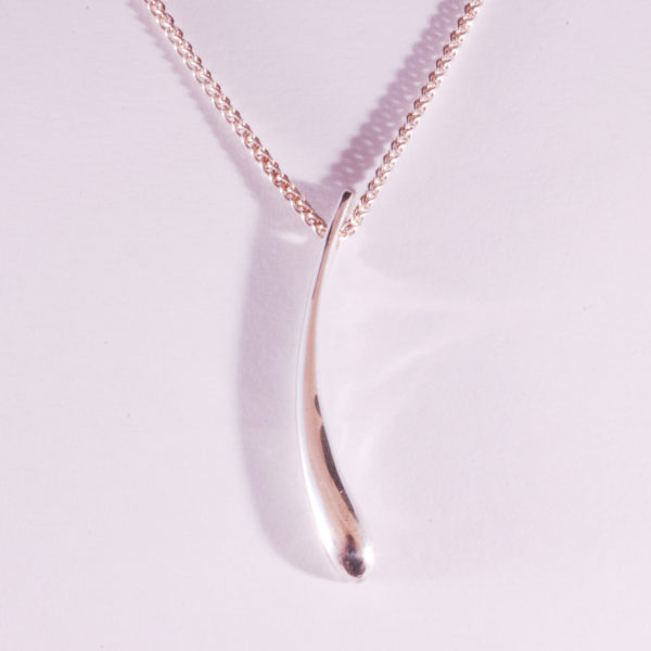 Silver Single Drop Pendant