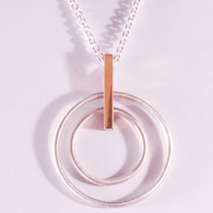Double Hoop Pendant