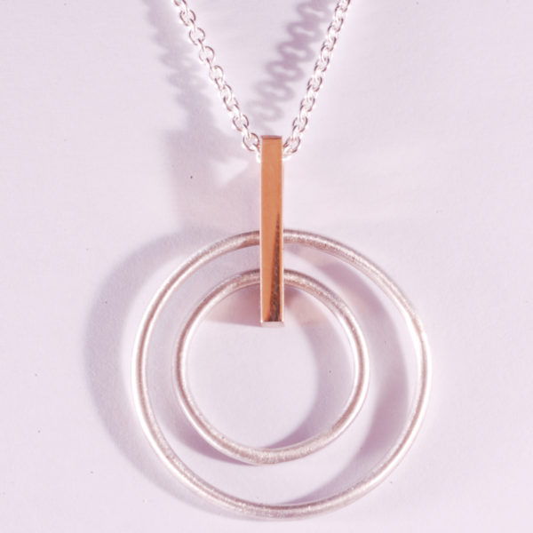 Double Hoop Pendant