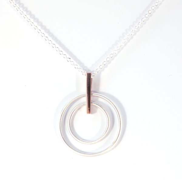 Double Hoop Pendant - Image 3