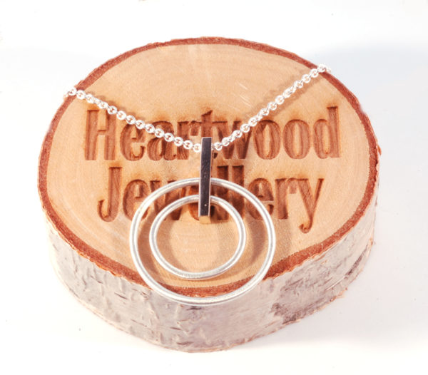 Double Hoop Pendant - Image 2